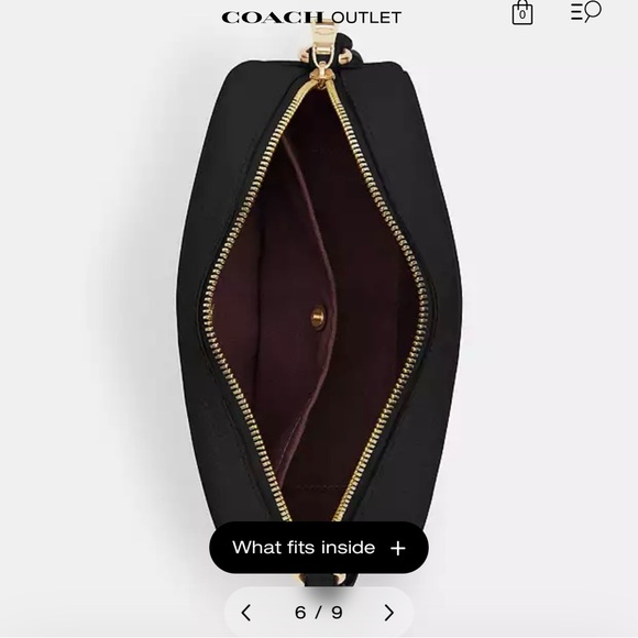 Jamie Leather Crossbody Camera Bag | Coach - Picture 15 of 16